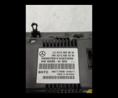 PANNELLO COMANDO CLIMA RISCALDAMENTO MERCEDES E250 - 18