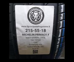 4 GOMME 215 55 18 MICHELIN A73472 - 2