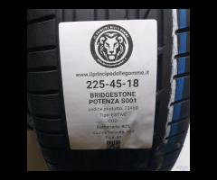 2 GOMME 225 45 18 BRIDGESTONE A73468