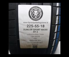 2 GOMME 225 55 18 DUNLOP A73464
