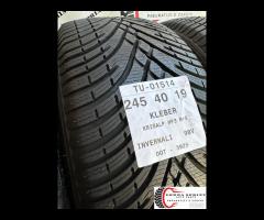 4 PNEUMATICI 245/40 R19 KLEBER INVERNALI SEMINUOVE - 5