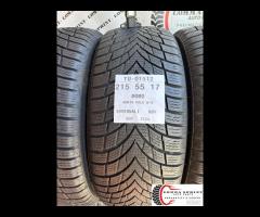 4 PNEUMATICI 215/55 R17 MOMO INVERNALI 80% - 2