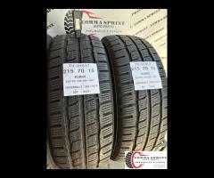 4 PNEUMATICI 215/70 R15C KUMHO INVERNALI - 8
