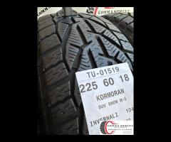 4 PNEUMATICI 225/60 R18 KORMORAN INVERNALI 90% - 8