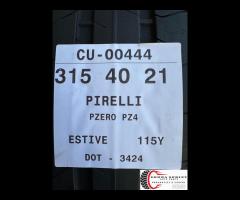 2 PNEUMATICI 315/40 R21 PIRELLI ESTIVE