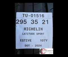 4 PNEUMATICI 295/35 R21 MICHELIN ESTIVE SEMINUOVE - 9