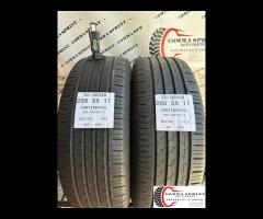2 PNEUMATICI 205/55 R17 CONTINENTAL ESTIVE
