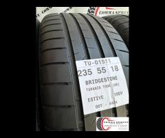 4 PNEUMATICI 235/55 R18 BRIDGESTONE ESTIVE - 9