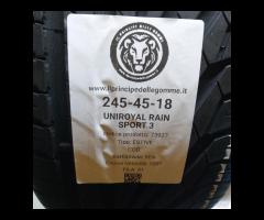 2 GOMME 245 45 18 UNIROYAL A73927