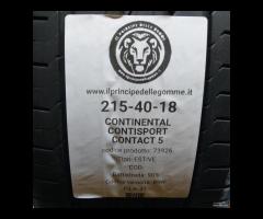 2 GOMME 215 40 18 CONTINENTAL A73926