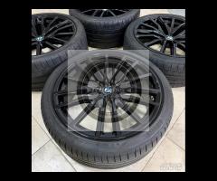 Cerchi 22 neri e pneumatici originali Bmw X5 X6 - 11