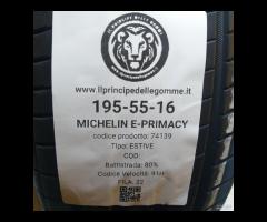 2 GOMME 195 55 16 MICHELIN A74139