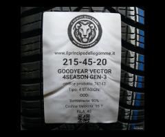 4 GOMME 215 45 20 GOODYEAR A74143 - 2