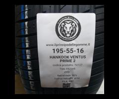 2 GOMME 195 55 16 HANKOOK A74137