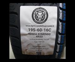 2 GOMME 195 60 16C KENDA A74135