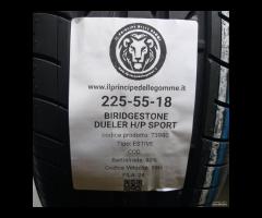 4 GOMME 225 55 18 BRIDGESTONE A73980