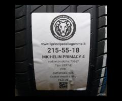4 GOMME 215 55 18 MICHELIN A73967