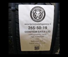 4 GOMME 265 50 19 GOODYEAR A74298 - 2