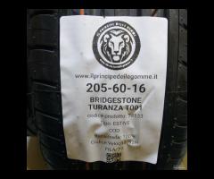 4 GOMME 205 60 16 BRIDGESTONE A74133
