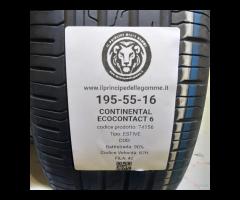 4 GOMME 195 55 16 CONTINENTAL A74156