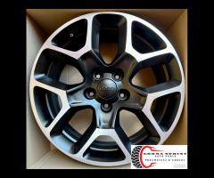 4 CERCHI IN LEGA ORIGINALI RAGGIO 17 JEEP RENEGADE - 7