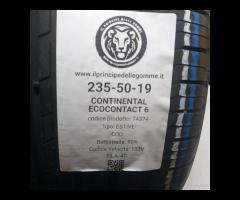 4 GOMME 235 50 19 CONTINENTAL A74374