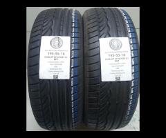 2 GOMME 195 55 16 DUNLOP A74351