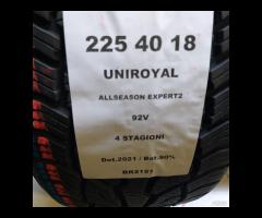 4 GOMME 225 40 18 UNIROYAL BR2151 - 2