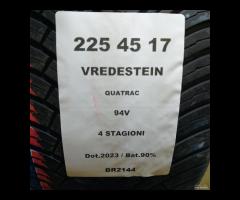 2 GOMME 225 45 17 VREDESTEIN BR2144