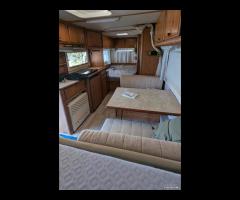CAMPER HYMER 6 POSTI FIAT 2.5 TD ANNO 1990 KM110000
