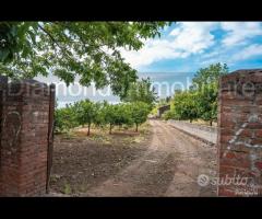 Terreno panoramico con fabbricato a Mascali