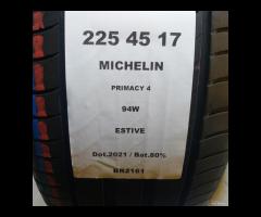 2 GOMME 225 45 17 MICHELIN BR2161