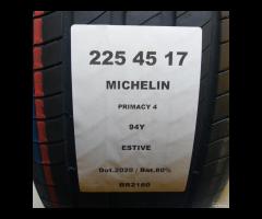 2 GOMME 225 45 17 MICHELIN BR2160