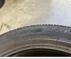 2 Gomme 275/45 R21 Pirelli 4 Stagioni 80% residui
