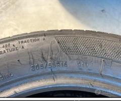 4 Gomme 205/55 R16 91V Kleber 80% residui del 2020